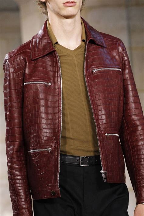 hermes men leather jacket|hermes men's sale.